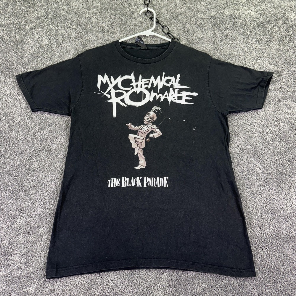 Optima Shirt Mens Medium Black My Chemical Romance Black Parade Graphic Tee